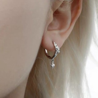 Ngôi sao ban đầu - Tai bông thiết kế lớp zircon sang trọng