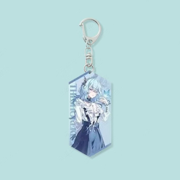 HT2 Sóng Gió Dính Móc Khóa Acrylic The Shorekeeper Mặt Dây Chuyền Yinlin Túi Phụ Kiện Anime Ngoại Vi TH2