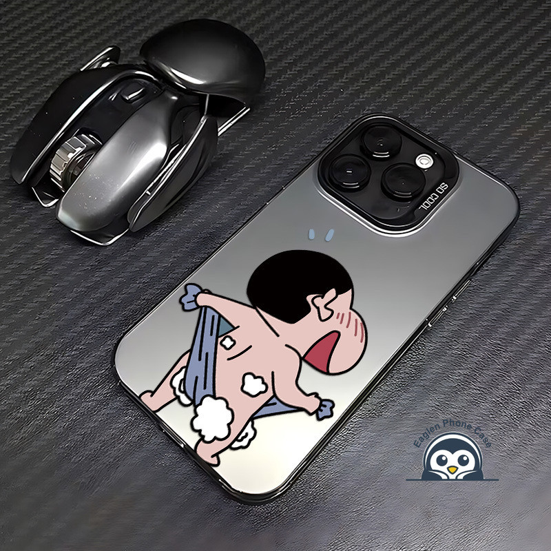 ‌Ốp Điện Thoại Hoạt Hình Crayon Shin-chan Cho OPPO Reno 14 13F 13 12 Pro 12F 11F 11 10 Pro Plus 9 8 8T 8Z 7Z 7 Pro Lite 5G 4G Vỏ Bảo Vệ Ống Kính Mát Chống Sốc Ốp Lưng Mềm