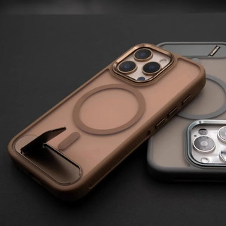 Ghế từ tính HOCE Desert Gold IPhone 14 15 16 Plus 13 12 11 Promax cho Vỏ cứng chống sốc Magsafe Vỏ điện thoại di động từ tính.