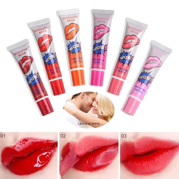 Magic 6 Màu Peel Liquid Lipstick Chống Thấm Nước Lâu Dài Không Phai Màu Môi Mực Xé Son Bóng Hình Xăm Nhuộm Môi Glaze Môi Mỹ Phẩm