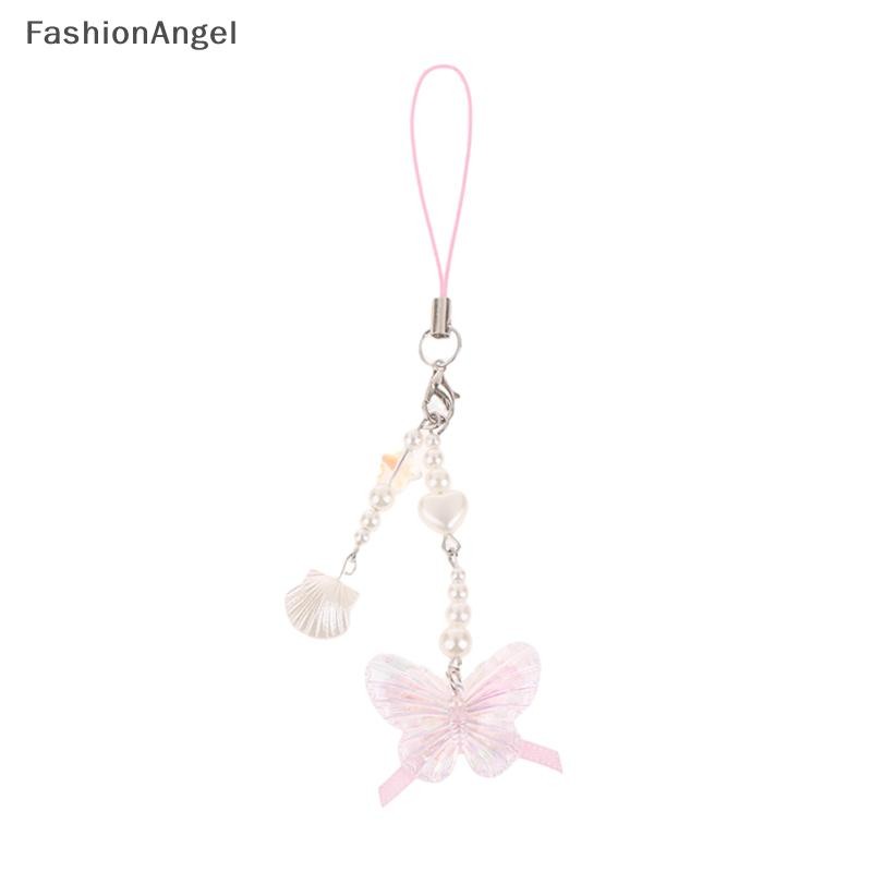 FashionAngel Bowknot Dây Xích Điện Thoại Trái Tim Mặt Dây Chuyền Tai Nghe Dây Chống Mất Dây Đeo Túi Trang Trí VN