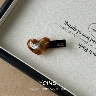 Kẹp Tóc Mỏ Vịt Acetate Retro Hàn Quốc Vàng Nhãn - Style Mới Cho Cô Gái