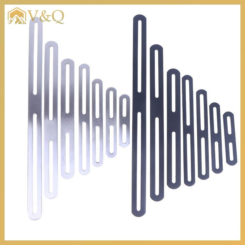 Littleloves1 1 Cái Thép Không Gỉ Góc Thẳng Giá Đỡ Đen / Bạc Dày 180 Độ Đế Cố Định Đầu Nối Giá Đỡ Đồ Nội Thất EN