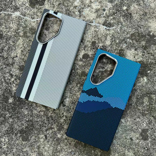 Ốp điện thoại di động họa tiết dập nổi bằng sợi Carbon sang trọng Samsung Galaxy S25 S24 Ultra S23 Plus Ống kính hợp kim Vỏ điện thoại di động từ tính PC cứng.