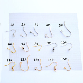 Mạ Đồng 18K Vàng Thật Móc Tai Móc Tai Không Phai Màu Tự Làm Handmade Chất Liệu Gói Trang Sức Bông Tai Kẹp Tai Phụ Kiện