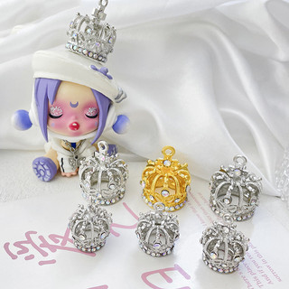 Phụ kiện thủ công 3D Zirconium cho dây chuyền, mặt dây chuyền, mũ đội đầu, chất liệu tự làm