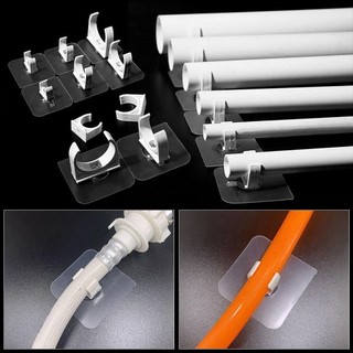 [Còn hàng] Giá đỡ ống nước EARTHLYCO 1 / 5 chiếc, Kẹp ống tự dính bể cá không đục lỗ, Phụ kiện chụp cố định Tưới vườn 16 / 20 / 25 / 32 / 40 / 50mm Đầu nối kẹp ống