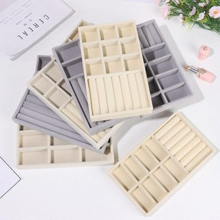 Khay trưng bày vòng cổ METALWRK, Hộp lưu trữ trang sức nhung nhung có thể xếp chồng lên nhau, Hộp ngăn kéo trưng bày vòng cổ vòng tay