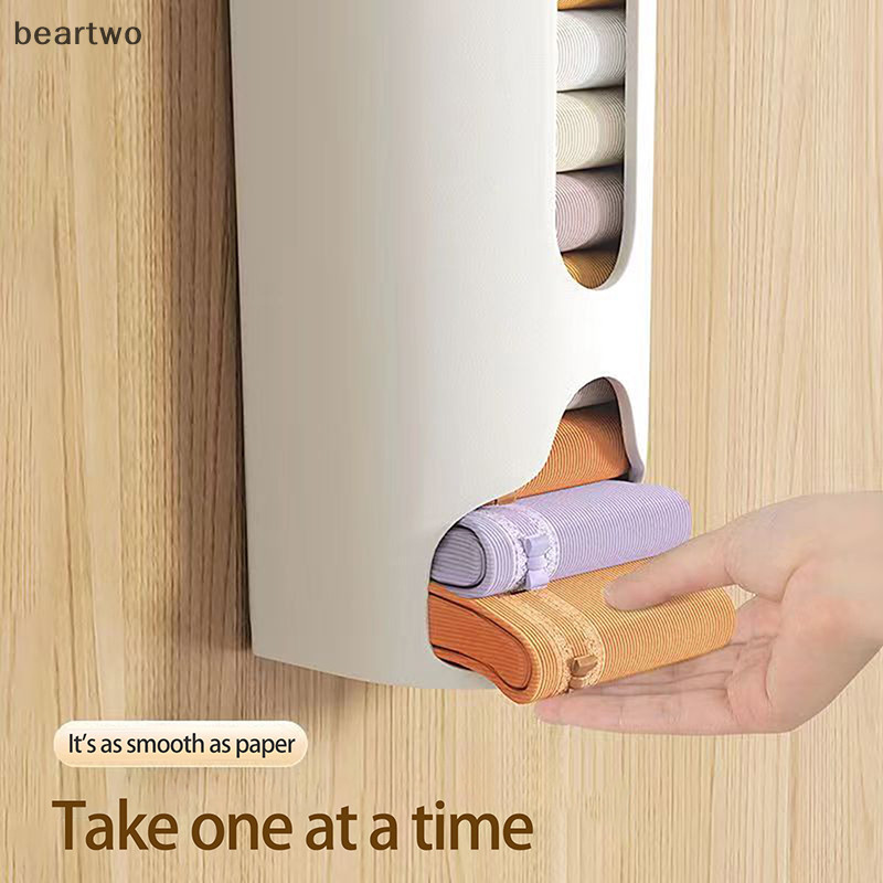 < Beartwo > Túi Nhựa Bảo Quản Tủ Quần Áo Treo Tường Tổ Chức Túi Đựng Rác Hộp Bảo Quản Nhà Bếp Túi Nhựa Phụ Kiện Nhà Bếp Đẹp