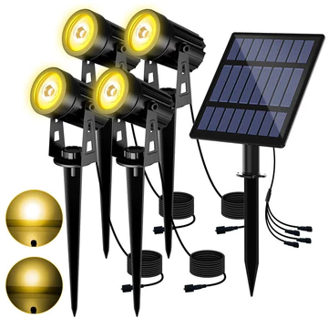 Đèn LED năng lượng mặt trời 3000K / RGB Đèn năng lượng mặt trời ngoài trời Đèn sân vườn năng lượng mặt trời ngoài trời IP65 Đèn tường năng lượng mặt trời chống nước