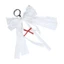 Ở lại Ngọc Trai Hiện Đại Bowtie Ren Dangle Charm Đa Năng Túi Thời Trang Nữ Mặt Dây Chuyền