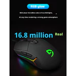 Chuột chơi game Fuhlen G6 Máy tính để bàn có dây Máy tính xách tay Chuột thể thao công thái học đối xứng dành cho chơi game — ảnh 2