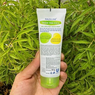 Set 2 Tuýp Sữa Rửa Mặt Haze line Tràm Trà Rau Má 40g/tuýp (Hàng khuyến mãi)