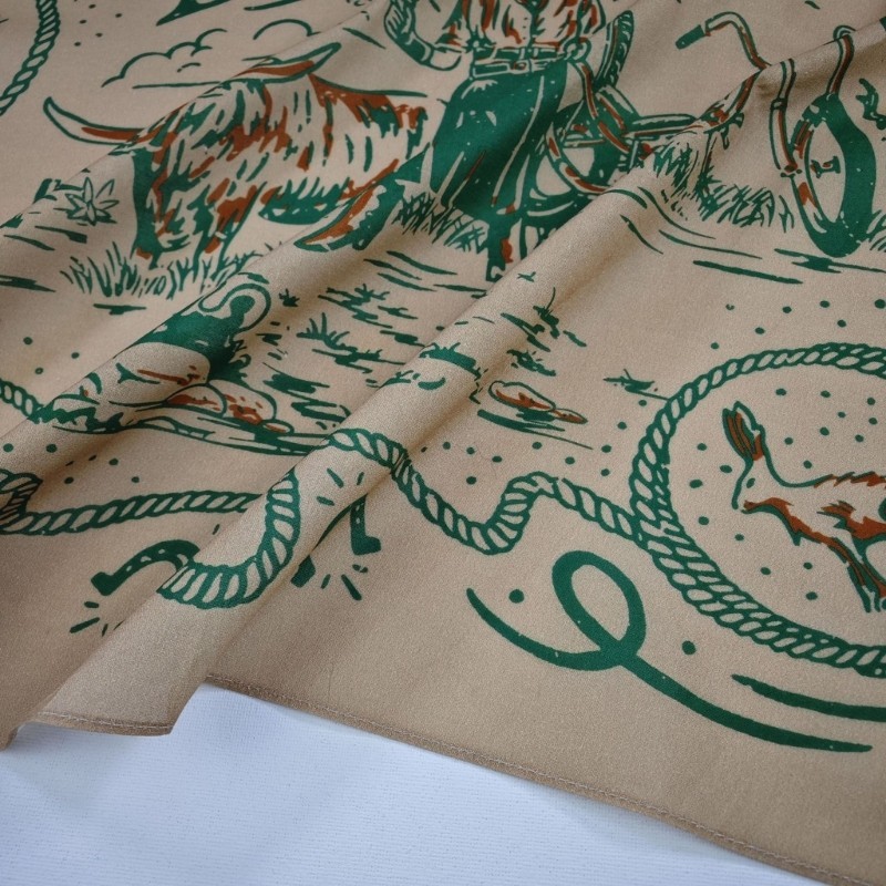 Wellb Phong Cách Dân Tộc Bandana Phong Cách Mỹ Hiphop Kerchief Cho Bé Gái Cắm Trại Mùa Xuân