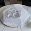 SANCENGQCBY Tròn Quá Khổ Bàn Ăn Thương Mại Màu Trơn Gạc Trong Suốt Phong Cách Mới Chống Bụi Bao Món Ăn Còn Lại Vỏ Cơm Hộ Gia Đình