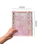 Album ảnh chất kết dính SMILE, Giá đỡ Photocard A5 lá rời, Kawaii Chống nước Hình ảnh Thần tượng Lưu trữ Trường học Văn phòng phẩm Chất kết dính File Shell