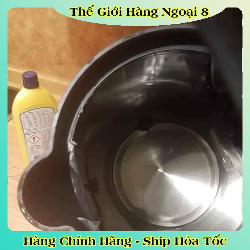 Bột tẩy cặn ấm siêu tốc, máy pha cà phê, tẩy cặn canxi bình thủy, bình đun…Denkmit Đức - DATE MỚI ĐỦ Bill