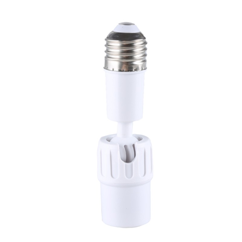 Light Socket Extender E27 to E27 Light Socket Extension 360 Degree Adjustable
