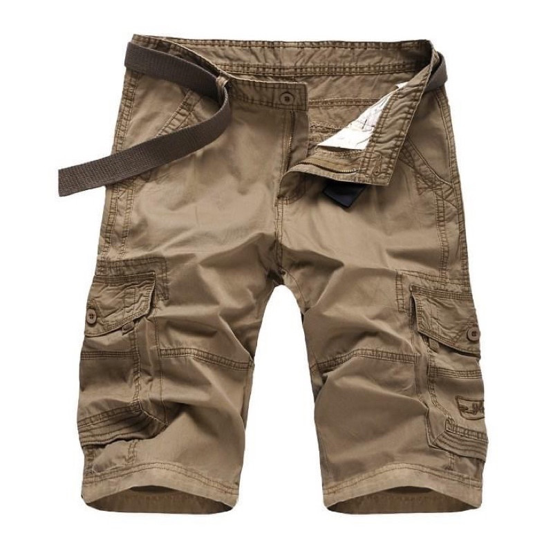 Quần ngắn_short túi hộp retro_dã ngoại_du lịch