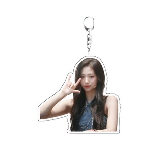 Móc khoá in hình AHYEON  idol acrylic trang trí phụ kiện treo decor