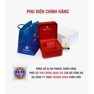 [Màu đặc biệt] Đồng Hồ NữOlym Pianus OP68322 LSR  Nâu Chính Hãng