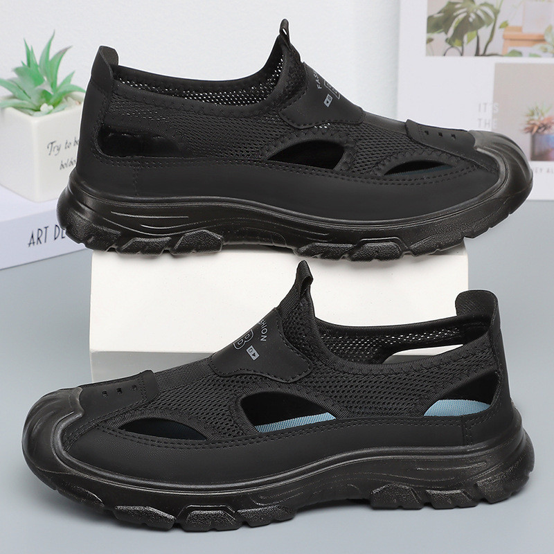 Giày Sandal Nam Phẳng Thoáng Khí Dễ Chịu