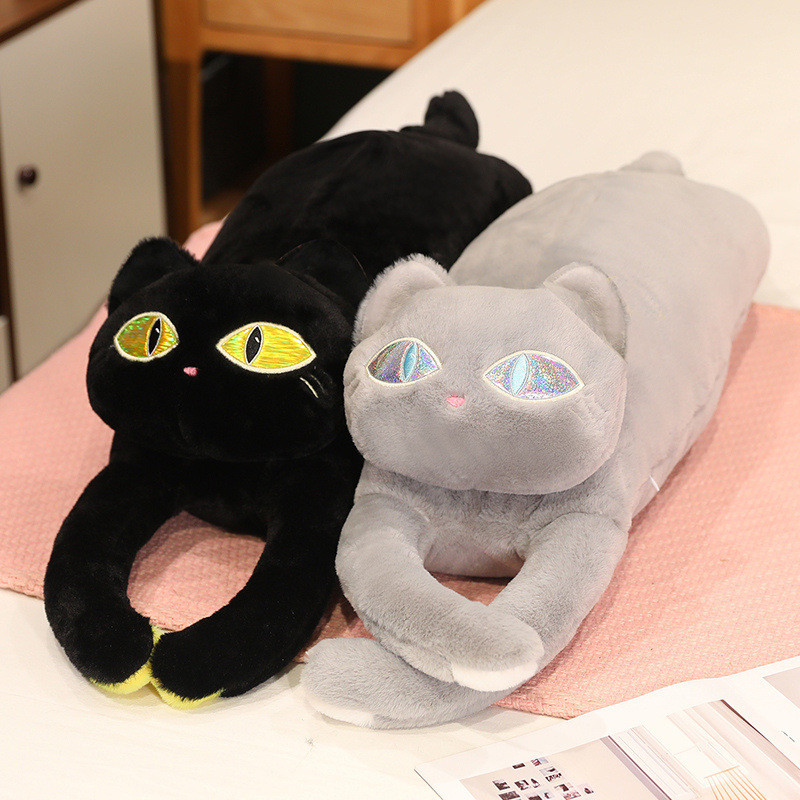 [Cash commodity and quick delivery]Mira Cat Pillow Plush Toy Lying Cat