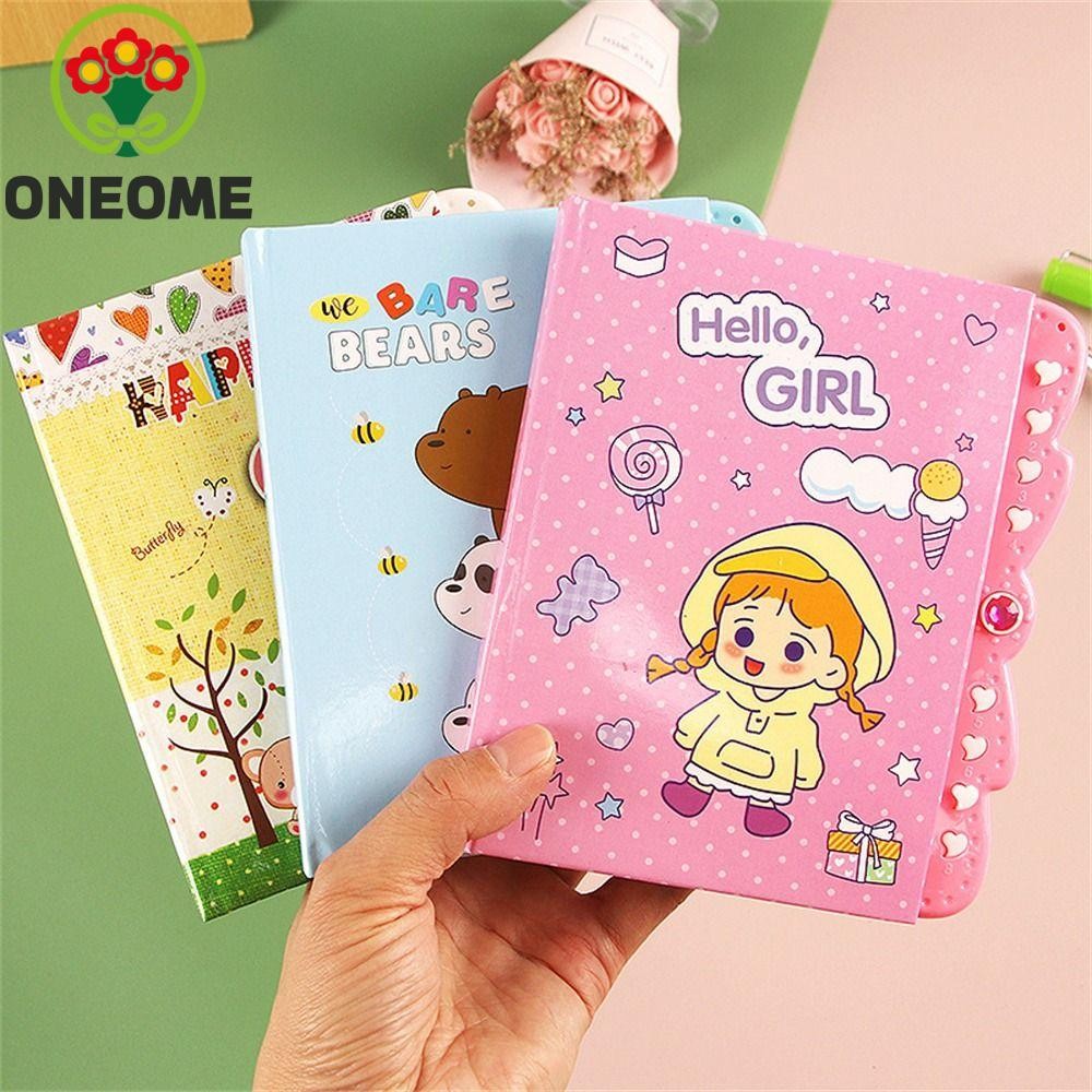 Oneome Mật Khẩu Nhật Ký Trẻ Em Quà Tặng Văn Phòng Phẩm Có Khóa Động Vật ...