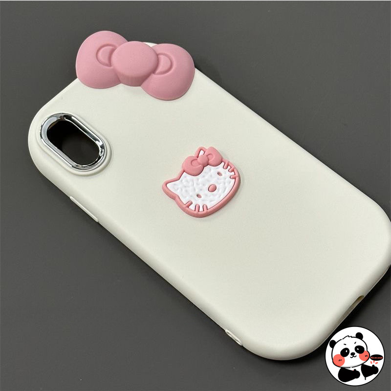 3d Hello Kitty Bánh Quy Ốp Lưng Điện Thoại Samsung Galaxy A36 A16 A35 A55 A05 A05S A15 LTE A13 A03S A02S A54 S25 Plus Ultra 5G 4G Vỏ Mềm Hoạt Hình Dễ Thương KT Mèo Nơ Màu Kẹo