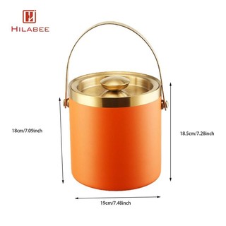 Xô đá di động có nắp, Hộp đựng đá bằng thép không gỉ, Giữ xô đá, Xô làm lạnh