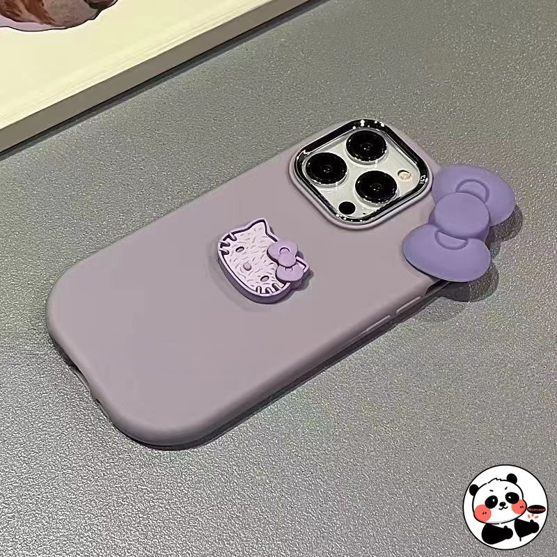 3d Hello Kitty Cookies Ốp Điện Thoại Xiaomi Poco C65 4G M6 5G X6 5G F5 Pro X4 X3 GT M4 M3 Pro 5G F4 F3 X2 Mi 10T Lite Cover Hoạt Hình Dễ Thương Nơ Màu Kẹo Vỏ Mềm