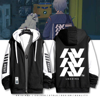 Áo khoác unisex PS2 Zenless Zone Zero, thiết kế cardigan len dài tay cho cosplay