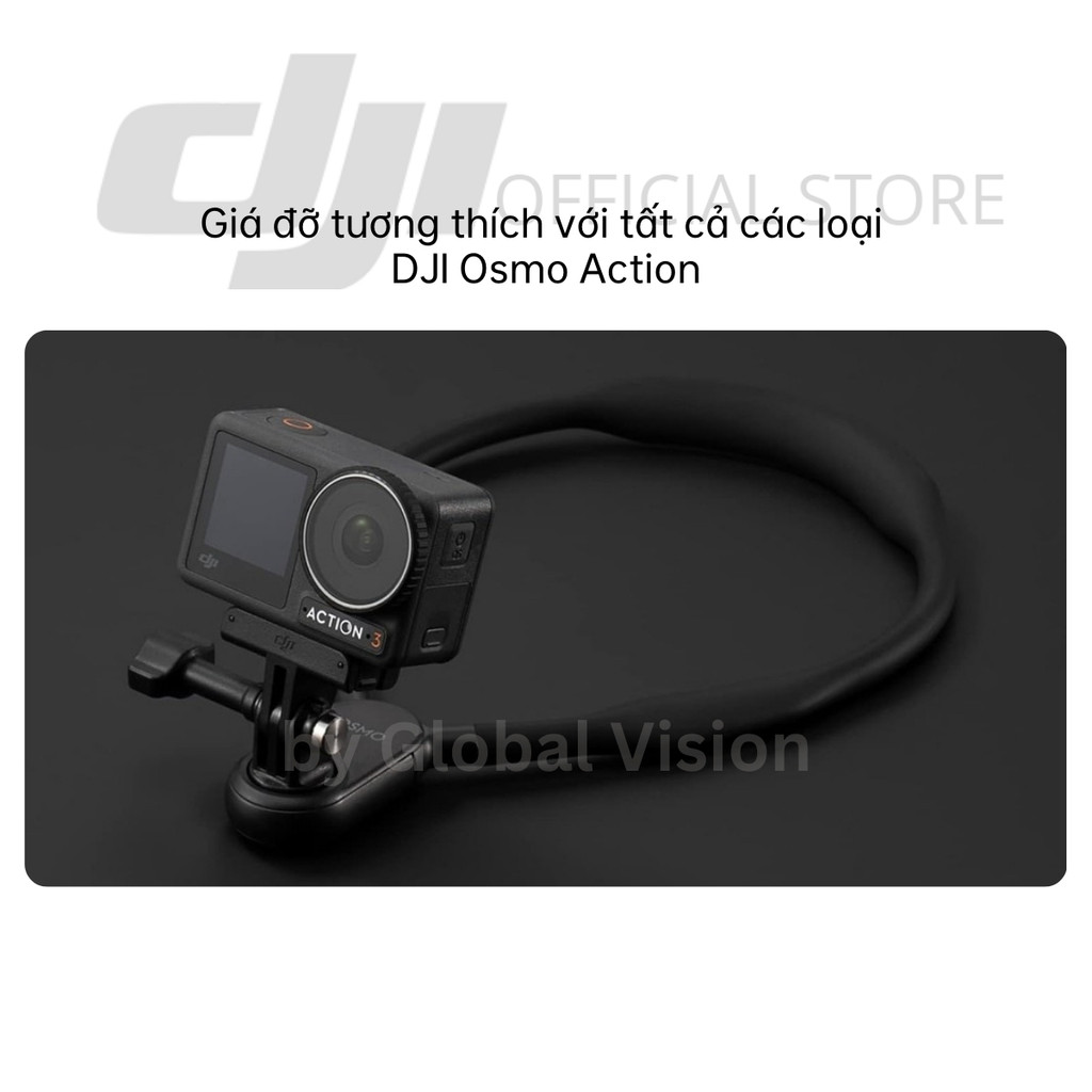 Ảnh Dây đeo cổ dùng gắn máy ảnh DJI dùng cho Osmo Action camera hành động cao cấp chính hãng 3