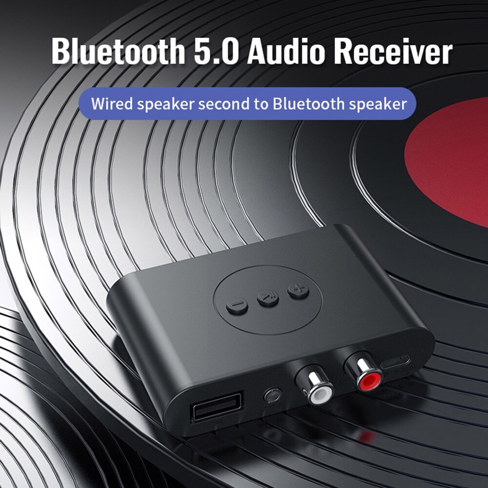 Bộ Chuyển Đổi Bluetooth Bộ Thu Âm Thanh NFC Bluetooth 5.0 Bằng 3.5 Mm RCA Và Cổng USB Cho Âm Nhạc Stereo Xe Hơi Không Dây Stereo Bộ Chuyển Đổi Âm Nhạc Loa Khuếch Đại