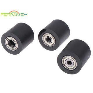 [Fernweh] Với vòng bi đôi Tắt tiếng Hướng dẫn phẳng Đường kính bánh xe 5 / 6 / 7 / 8 / 10mm Đường kính con lăn Polyurethane Chiều dài 30MM [MỚI]