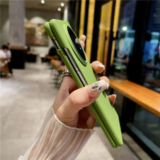 Vỏ điện thoại gập lật mờ màu trơn dành cho doanh nghiệp đơn giản cho Huawei Honor Magic V3 Vs3 V2 Vs Vs2