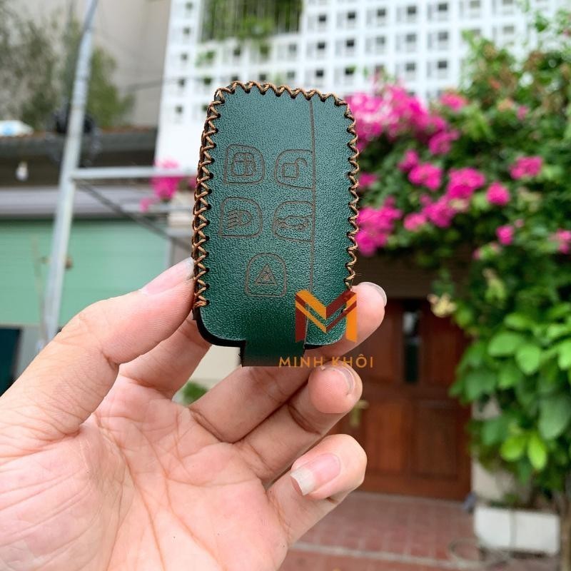 Bao da chìa khóa ô tô Range Rover, Land Rover, RangeRover, Jaguar Handmade da nhập