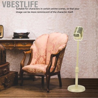 VBESTLIFE Đạo cụ micro cổ điển Mô hình giả được sử dụng rộng rãi có thể nâng được để cosplay