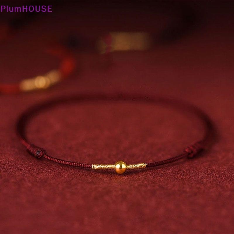 Plumhouse Thời Trang Handmade Vòng Tay Dây Đỏ Vòng Tay May Mắn Nam Nữ Vòng Tay Tốt Nhất Vòng Chân VN