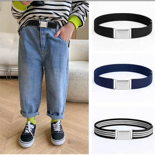 Thắt lưng thun khóa cài cho bé, điều chỉnh được độ dài phù hợp cả bé trai và bé gái