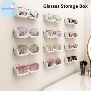 Pufangbliss 1 Chiếc Kính Mắt Sắp Xếp Giá Treo Tường Kính Chống Nắng Hiển Thị Giá Đỡ Tủ Quần Áo Trang Trí Hộp Bảo Quản Kính Mát Tổ Chức VN