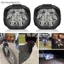 Đèn Pha Xe Máy 9 LED 6W DC12V Điểm Siêu Sáng Trắng Đèn Làm Việc Xe Đạp BVAH