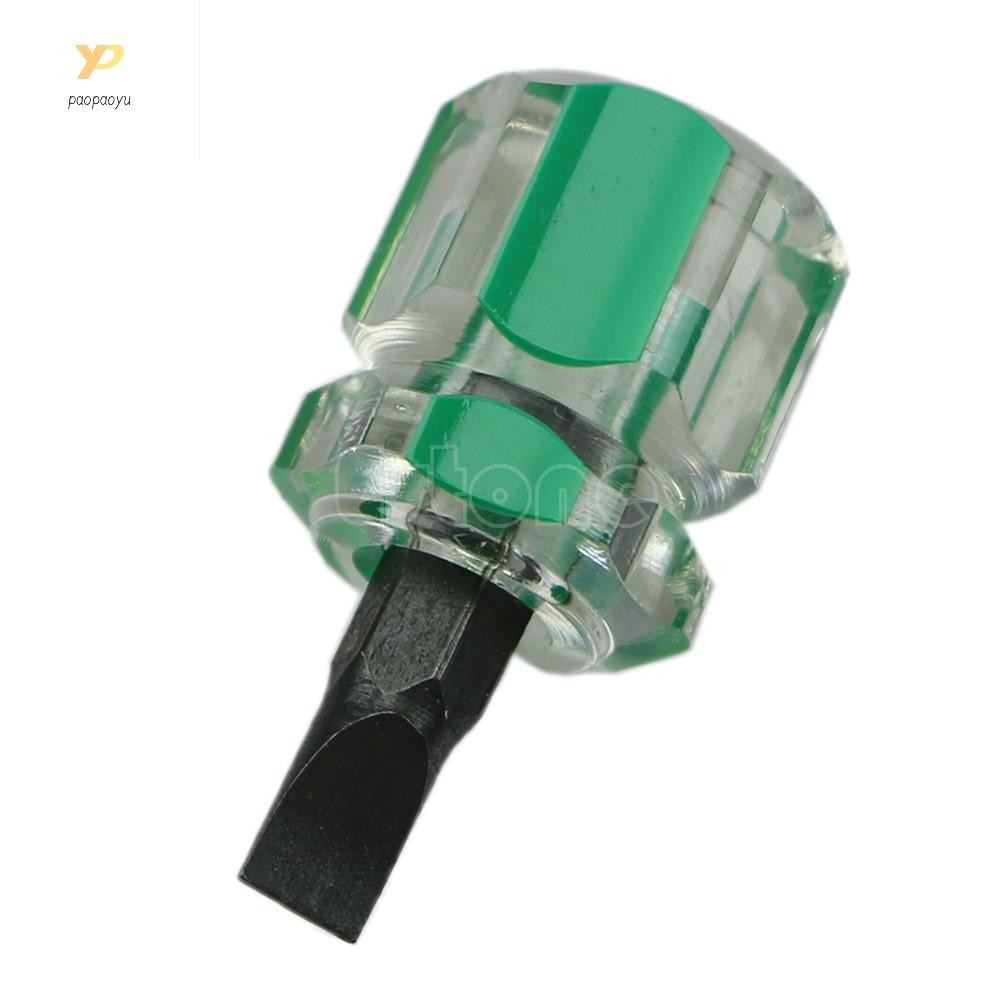 Ppy 1PC Chính Xác Mini Khe Cắm Loại Chống Trơn Trượt Tua Vít Công Cụ Sửa Chữa Từ Tính Mới
