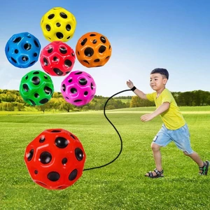 Tmoy Bóng Thể Thao Cổ Tay Trên Dây Cao Su Rebound Đeo Tay, Đồ Chơi Quà Tặng Tập Luyện Cho Trẻ Em