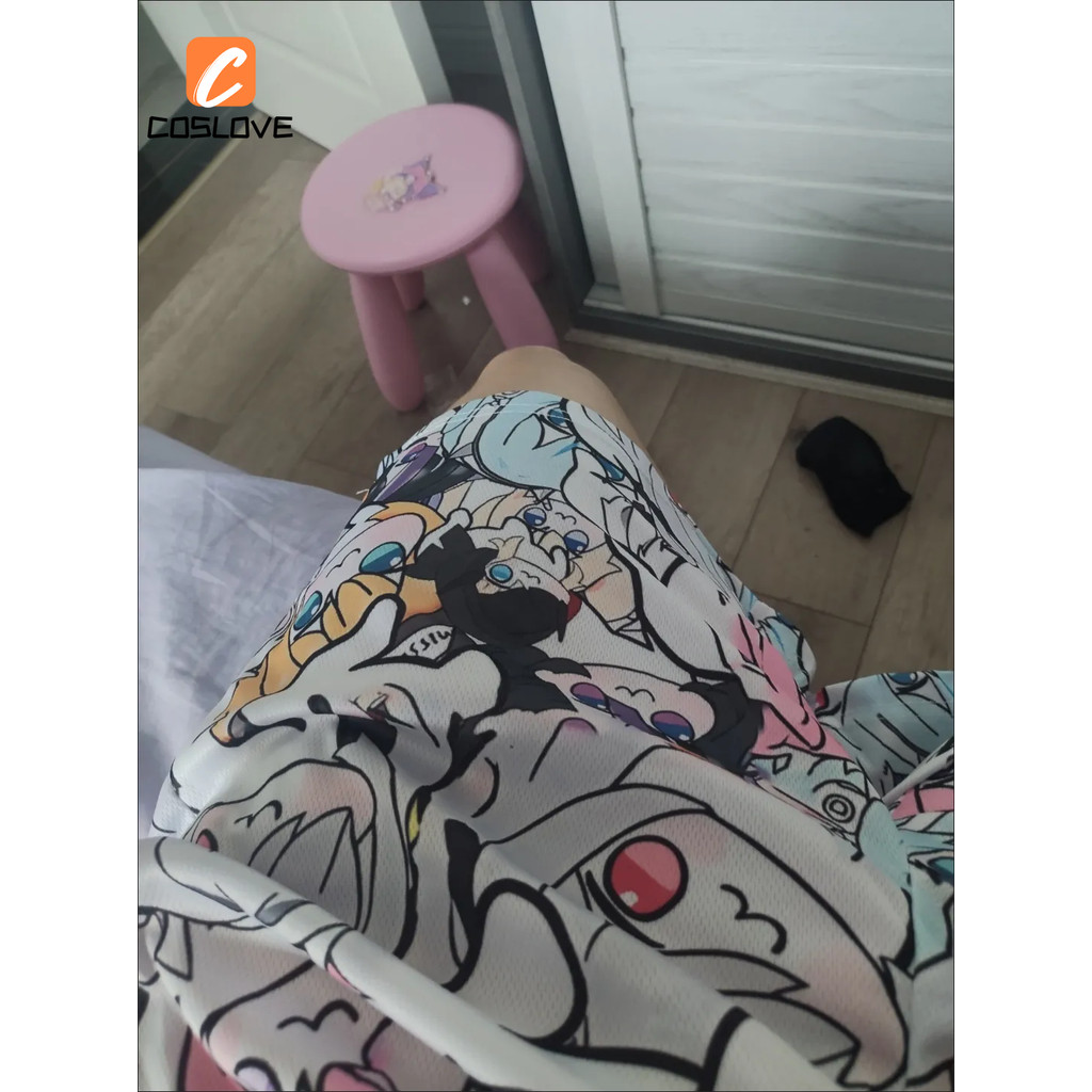 Trò chơi Anime GODSESS OF VICTORY: NIKKE Dorothy - Quầnshort cosplay hàng ngày với họa tiết Doro đáng yêu và phong cách ngộ nghĩnh