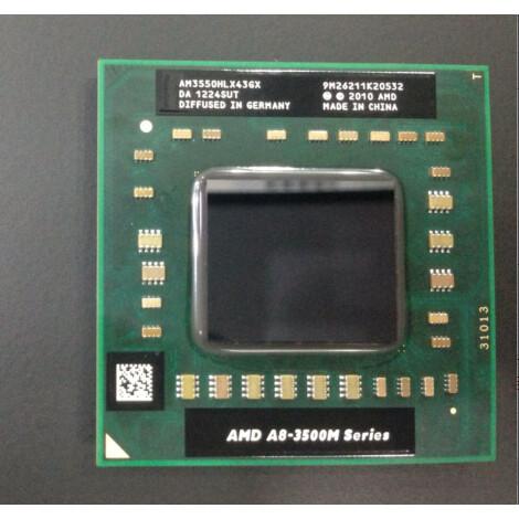 Processeur AMD A6-3410MX Pour Notebooks - 4 Cœurs 2,3 GHz - Occasion Testé OK - Origine Chine