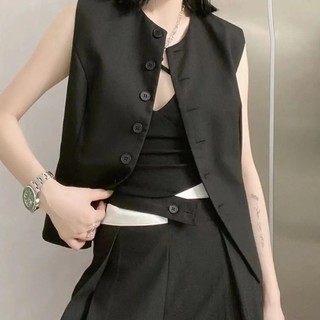 Thiết kế ngực đơn Thiết kế eo hẹp thon gọn hơn Bộ đồ Vest cao cấp 7.6