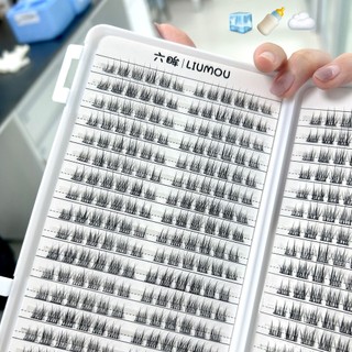 Sách lông mi Camellia Lông mi giả dung tích lớn tự nhiên