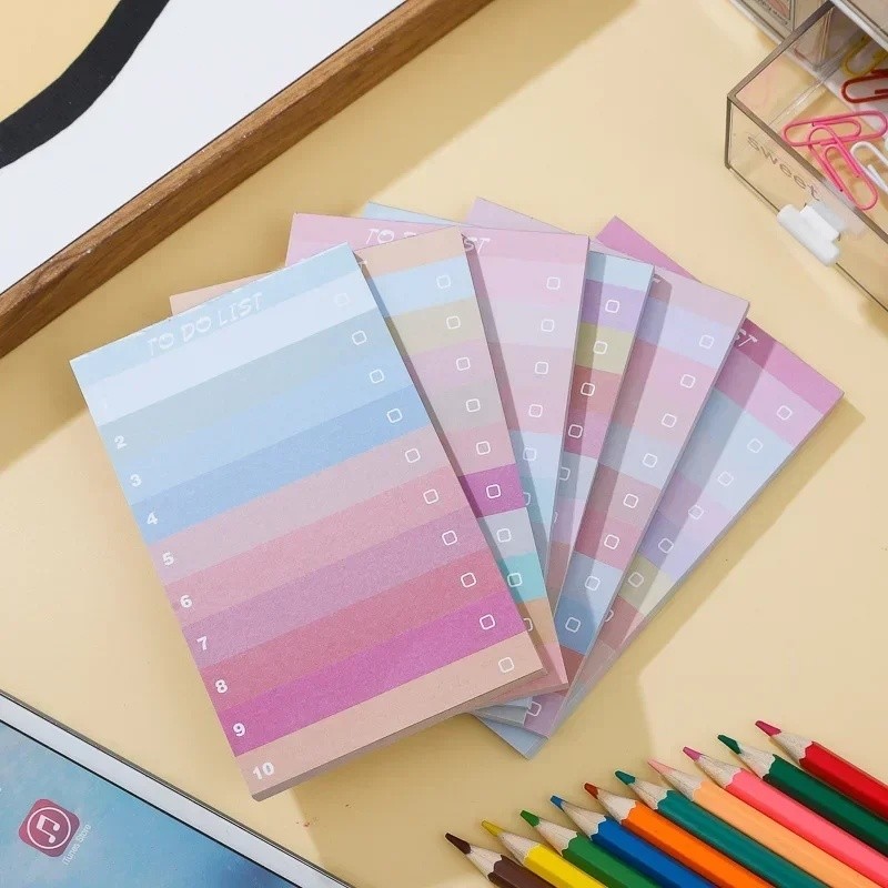 Giấy Note To-Do List Dán Tự Dính 50 Tờ - Giấy Ghi Chú Mịn, Dễ Viết ...